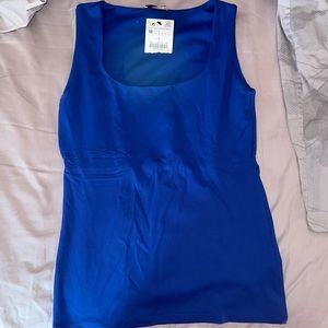 Zara blue tank